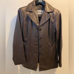 Pelle Studio Dark Brown Leather Jacket